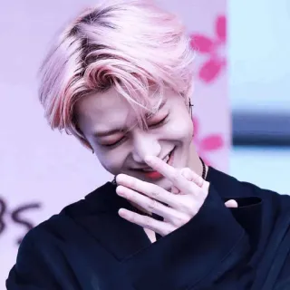 🌩 personne, homme, sourire, k-pop whatsapp sticker