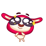 🤩 cartoon, kawaii, cute, sticker telegram sticker