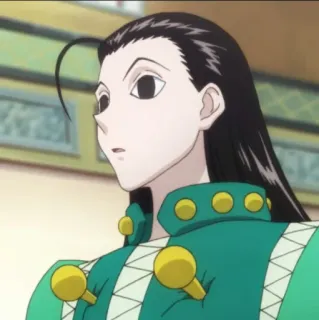 🗝 Illumi Zoldyck Hunter x Hunter Anime, Charakter, Illumi Zoldyck, Hunter x Hunter telegram sticker