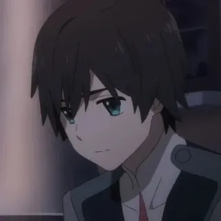 🥡 Hiro Darling in the Franxx anime, hiro, darling in the franxx, animated, cartoon, boy telegram sticker