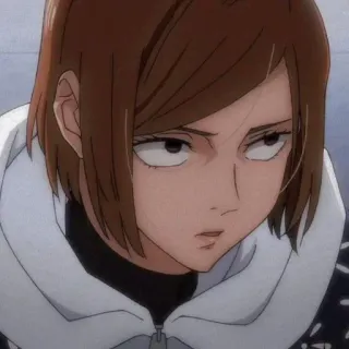 🙂 Nobara Kugisaki Jujutsu Kaisen nobara kugisaki, anime, manga, jujutsu kaisen, character, animation, japanese animation telegram sticker