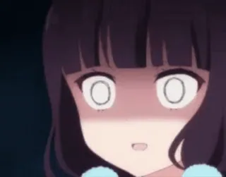 😨 anime, cartoon, shock, scared, horror, surprise telegram sticker