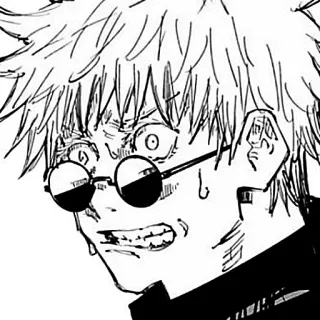 🤯 Gojo Satoru Jujutsu Kaisen Anime, Manga, Gojo, Gojo Satoru, Jujutsu Kaisen, Personaje, Hechicero whatsapp sticker