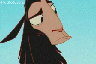 😐 Kuzco The Emperor's New Groove Dessin animé, Lama, Disney, Animation, Meme, Kuzco, Kuzco l'empereur mégalo whatsapp sticker