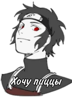 🌟 Хочу пиццы anime, manga, pizza, text, russian, food telegram sticker