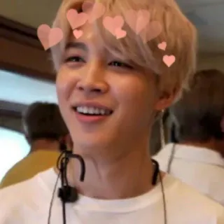 💎 Jimin kpop, jimin, bts, ca sĩ, trái tim telegram sticker