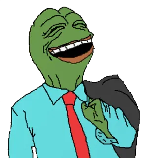 😄 Pepe the Frog Mème, Internet, Grenouille telegram sticker