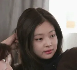 😐 Jennie kpop, 가수, 블랙핑크, 아이돌, 사람, 여성 telegram sticker