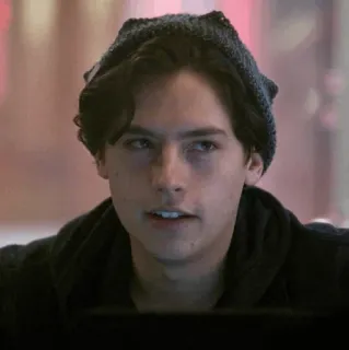 💸 Jughead Jones Riverdale Cole Sprouse, Jughead, Riverdale, teen drama, TV show, mystery telegram sticker