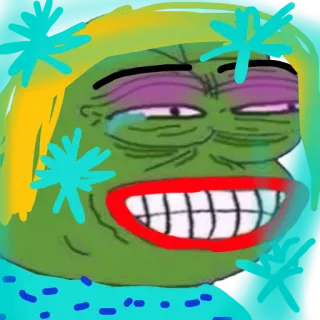 ❄ Pepe the Frog Meme, Internet, Sapo, Pepe whatsapp sticker