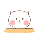 😪 bear, cute, animal, cartoon, sticker, sleepy, sleep telegram sticker
