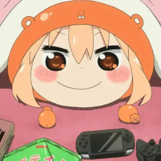 🍧 Umaru Doma Himouto! Umaru-chan anime, umaru, himouto umaru-chan, cute, manga, chibi telegram sticker