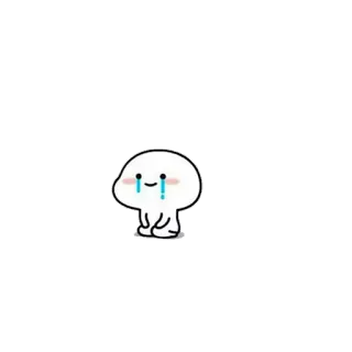 😭 carino, triste, piangere, lacrime, emoji, adesivo telegram sticker