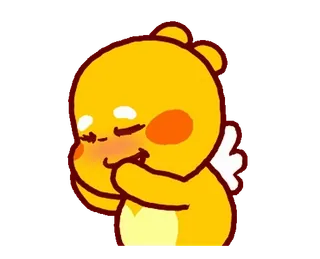 😄 милый, желтый, медведь, эмодзи, мультик, очаровательный telegram sticker