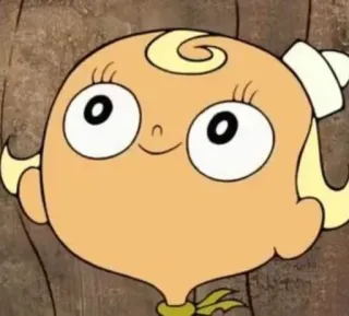 🥞 Thumbelina The Marvelous Misadventures of Flapjack 卡通, 角色, 可爱, 拇指姑娘, 海绵宝宝 telegram sticker