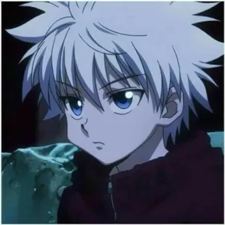 🌟 Killua Hunter x Hunter อนิเมะ, คิรัวร์, Hunter x Hunter, การ์ตูน, เด็กผู้ชาย telegram sticker