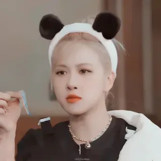 🤍 Rose Chilly Too Rose kpop, rose, blackpink, idole, chanteur telegram sticker