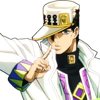👨 Jotaro Kujo JoJo's Bizarre Adventure Anime, Manga, Jotaro, Kujo, JoJo's Bizarre Adventure telegram sticker