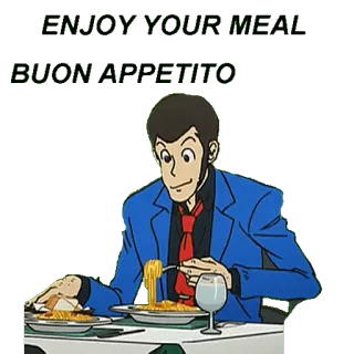 @STIKERFORALL LUPIN III whatsapp stickers