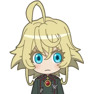 Tanya Chibi @ys_archive whatsapp stickers