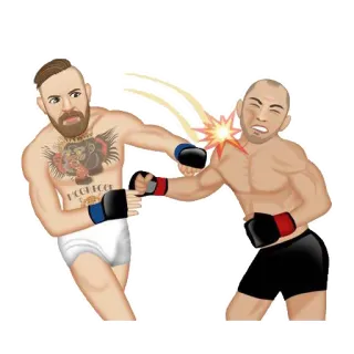 Conor McGREGOR telegram stickers