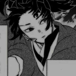 🌓 Yoriichi Tsugikuni Demon Slayer anime, manga, demon slayer, yoruichi tsugikuni telegram sticker