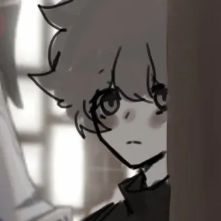 🥢 アニメ, カートゥーン, ポートレート, マンガ, 少年 telegram sticker