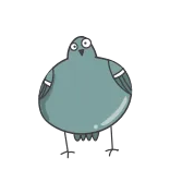 Зимние птички (@tgsticker) telegram stickers