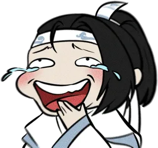 🤣 การ์ตูน, อนิเมะ, ร้องไห้, หัวเราะ, น่ารัก, แฟนอาร์ต whatsapp sticker