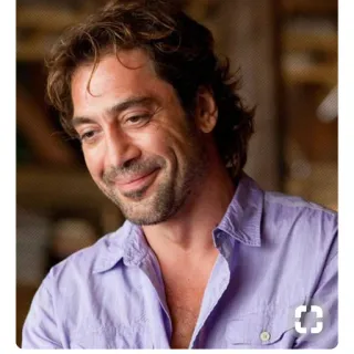 🙃 Javier Bardem actor, hombre, celebridad, retrato, masculino, persona telegram sticker