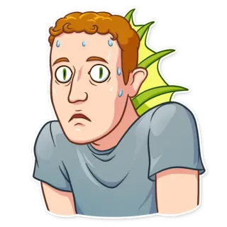Mark Lizardberg telegram stickers