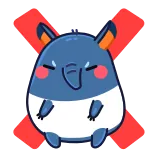 ❌
