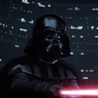 💫 Darth Vader Star Wars Darth Vader, Star Wars, Sith Lord, lightsaber, sci-fi, movie, character, villain telegram sticker