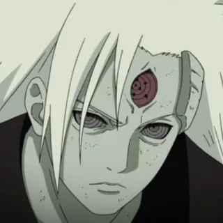 ⚖ Madara Uchiha Naruto anime, ninja, sharingan, uchiha, madara, manga telegram sticker