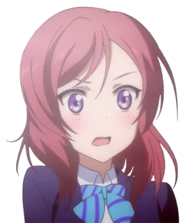 Nishikino Maki-chan telegram stickers