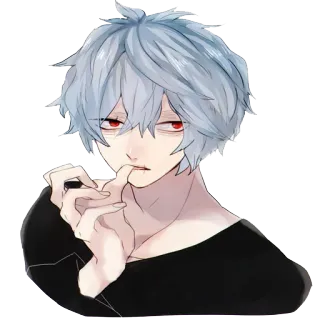 😕 Tomura Shigaraki My Hero Academia Аниме, Манга, Моя геройская академия, Шигараки, Злодей, Томура Шигараки whatsapp sticker
