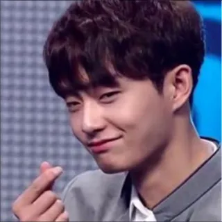 😘 сердечко пальцами, K-pop, корейский, жест telegram sticker