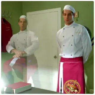😁 chef, cook, restaurant, kitchen, cooking whatsapp sticker