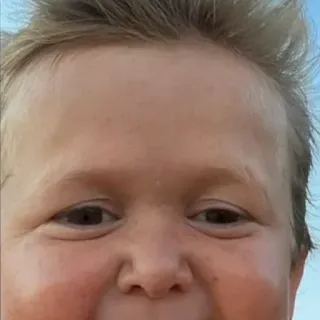 🤣 boy, face, child, portrait, close-up telegram sticker
