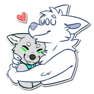 🥰 you telegram sticker