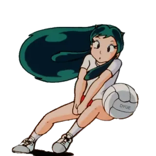 🏐 DYGE อนิเมะ, ผู้หญิง, วอลเลย์บอล, กีฬา telegram sticker