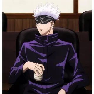 🙂 Satoru Gojo Jujutsu Kaisen Anime, Manga, Gojo, Satoru Gojo, Jujutsu Kaisen telegram sticker