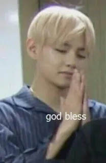 ✝ god bless bless, prayer, god, grateful, positive, meme telegram sticker