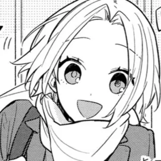 💭 アニメ, 漫画, カートゥーン, ポートレート, イラスト, 女の子 telegram sticker