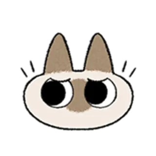 😺 gato, animal, fofo, adesivo, desenho animado telegram sticker