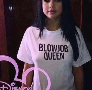 🌟 BLOWJOB QUEEN offensive, adult, explicit, t-shirt, queen telegram sticker