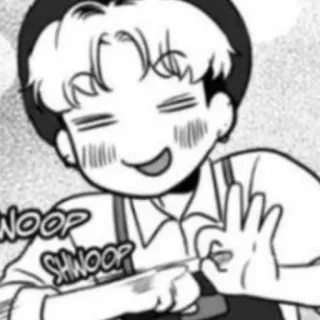 😏 WOOP SHWOOP アニメ, 漫画, キャラクター, 可愛い, 幸せ, マンガ telegram sticker
