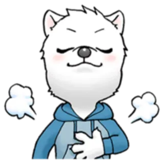 😌 Dessin animé, Animal, Personnage, Mignon, Sticker telegram sticker