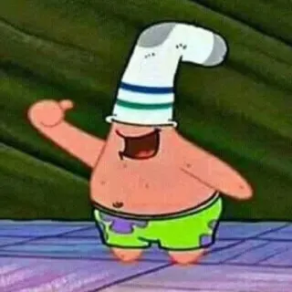 🍨 Patrick Star Cartone animato, Spongebob, Patrick, Divertente, Nickelodeon telegram sticker