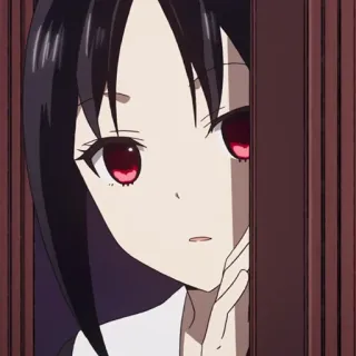 ❤️ Kaguya Shinomiya Kaguya-sama: Love Is War Аниме, Кагуя, Кагуя-сама, Любовь это война, Синомия, Манга telegram sticker